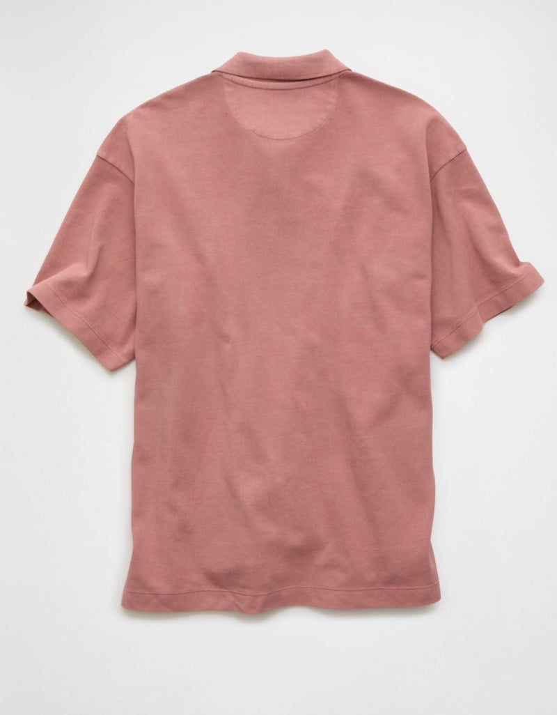 American Eagle AE Boxy Polo Shirt - Image 5